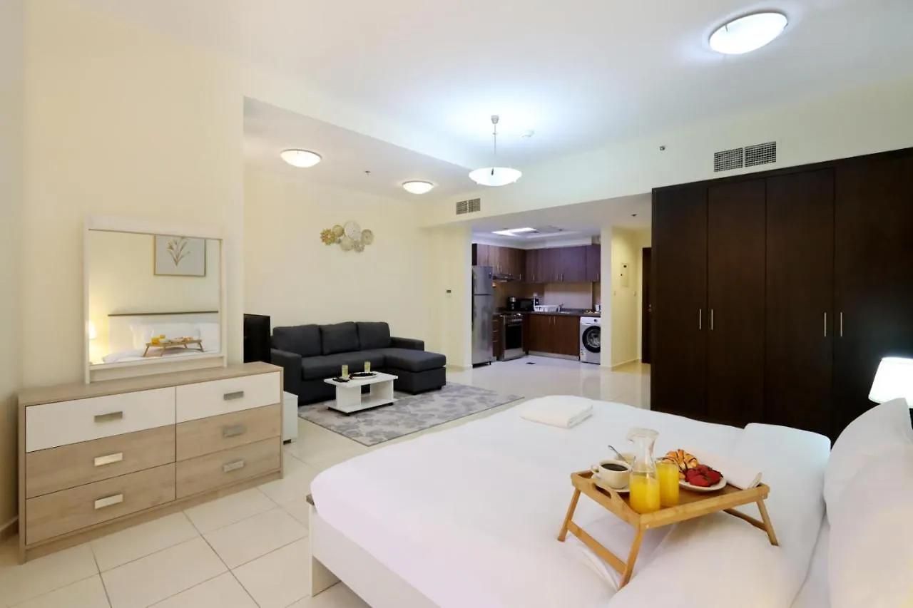 Spacious Studio In Astoria Residence Jvc - Livbnb Дубай